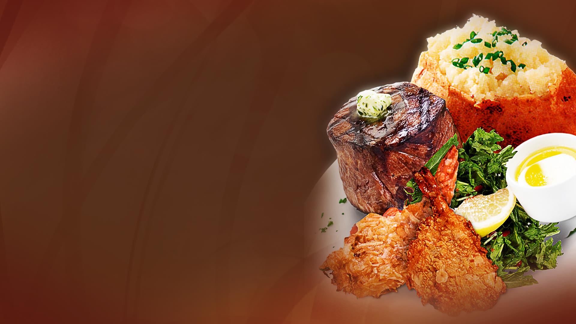 Steak & Shrimp The Mens Club